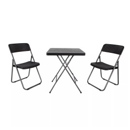 Kerti szett BISTRO SET Linder Exclusiv GM7000 - Fekete - 
