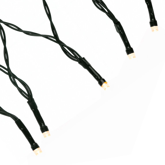 Solárna svetelná reťaz 100 LED Linder Exclusiv LK201W - teplá biela