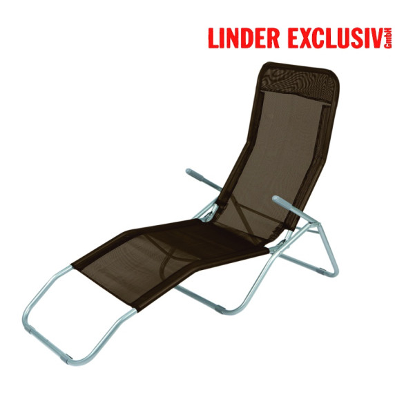 Záhradné lehátko Linder Exclusiv SIESTA MC372171SB Brown