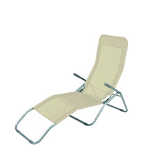 LINDER EXCLUSIV Záhradné lehátko SIESTA MC372171BG - béžové - 