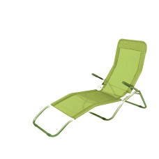 LINDER EXCLUSIV Záhradné lehátko SIESTA MC372171GG - žltozelené - 