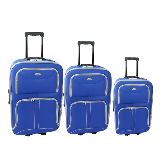 Cestovné kufre Linder Exclusiv COMFORT COLORS MC3063 S,M,L - Modrý