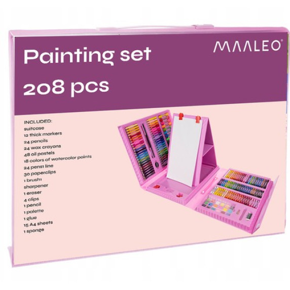 Set de pictură 208 piese - MAALEO - 17239