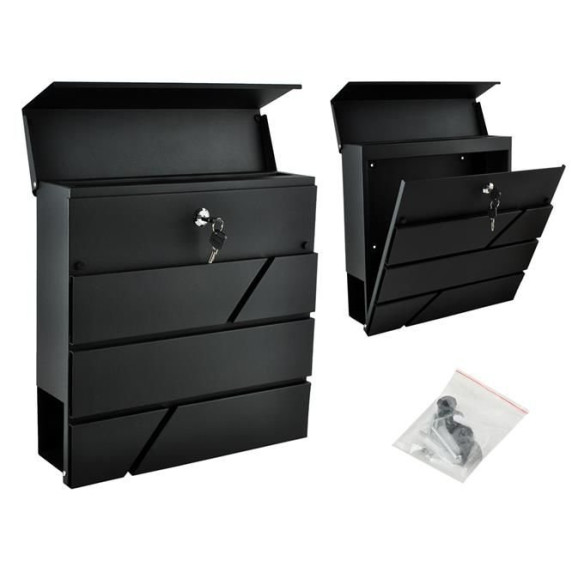 Postaláda S6238 - Antracit szürke