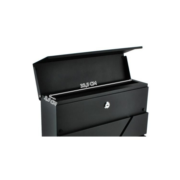 Postaláda S6238 - Antracit szürke