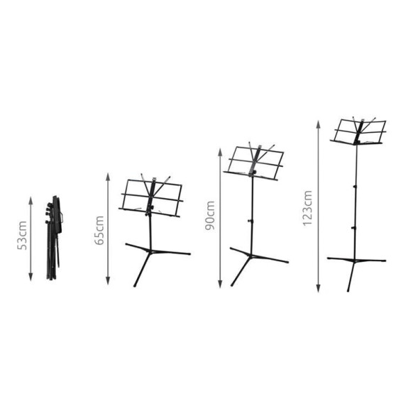 Suport pentru partituri muzicale -  MALATEC 1307