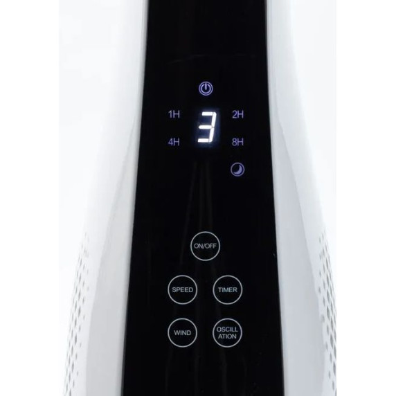 Stĺpový ventilátor s diaľkovým ovládačom 112 cm MalTec WK300Wt