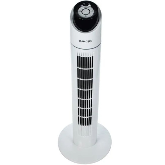 Stĺpový ventilátor s diaľkovým ovládačom 86 cm MalTec WK200Wt