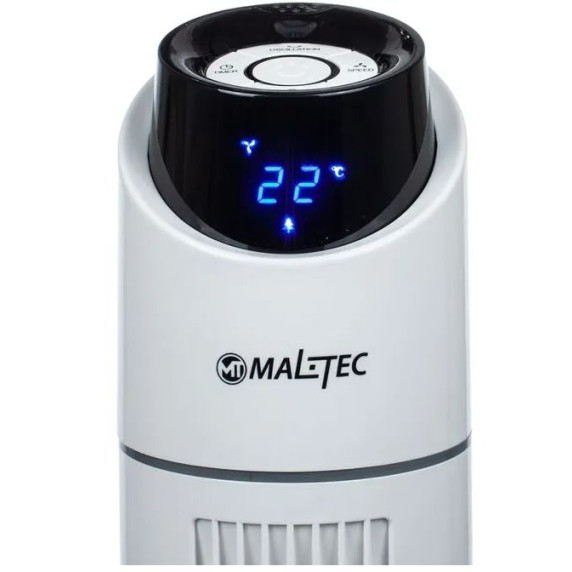 Stĺpový ventilátor s diaľkovým ovládačom 86 cm MalTec WK200Wt