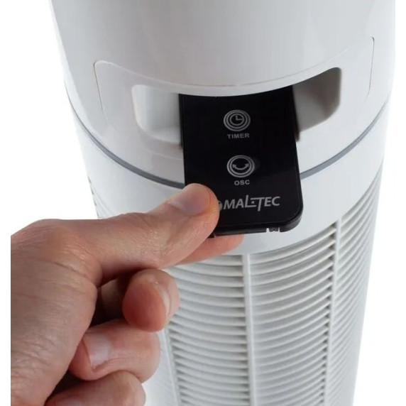 Stĺpový ventilátor s diaľkovým ovládačom 86 cm MalTec WK200Wt