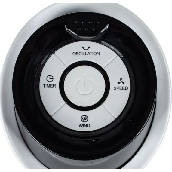 Stĺpový ventilátor s diaľkovým ovládačom 86 cm MalTec WK200Wt