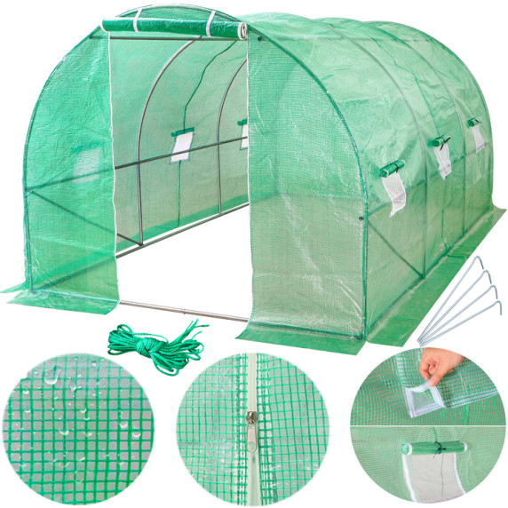 Cort folie seră - 2,5x4x2 m MALTEC