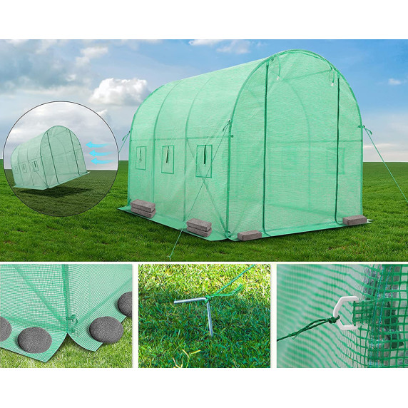 Cort folie seră - 2,5x4x2 m MALTEC