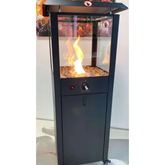 Gázfűtéses kültéri  kandalló 14 kW MALTEC World Flame WF-999