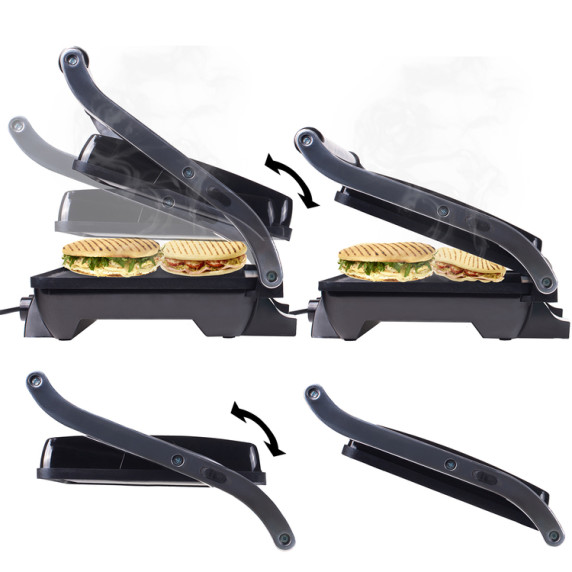 Kontaktný gril a sendvičovač  XXL MalTec Grill  SM2500W