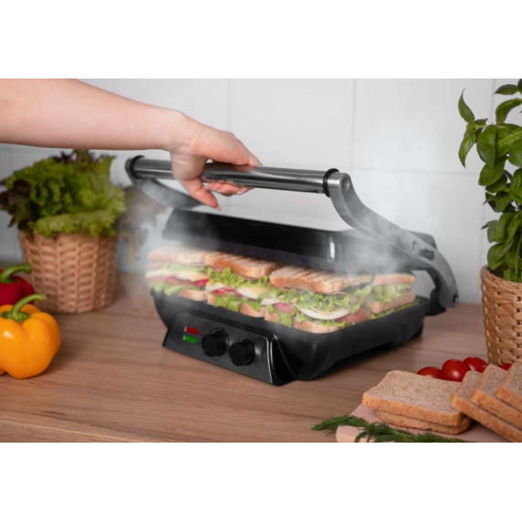 Kontaktný gril a sendvičovač  XXL MalTec Grill  SM2500W