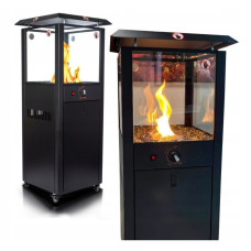 Șemineu, încălzire terasă cu gaz - 14kW - Maltec World Flame WF-999 - 