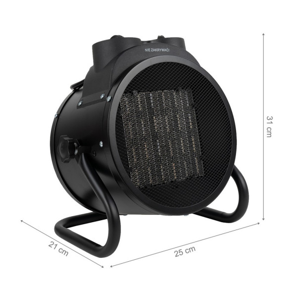 Elektromos hősugárzó MalTec Inferno 6000 3,5 KW