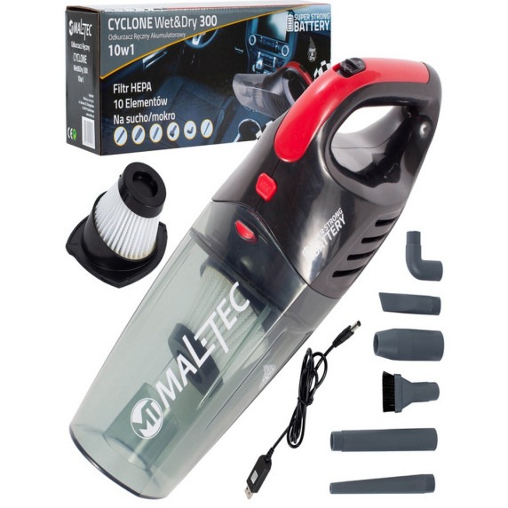 Ručný automatický vysávač Wet&Dry 300 10 v 1 MalTec