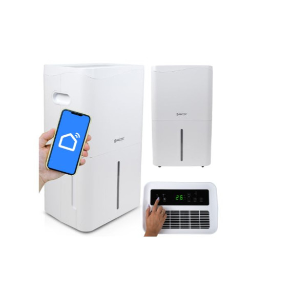 Dezumidificator aer - MalTec DH-50000X WIFI - alb