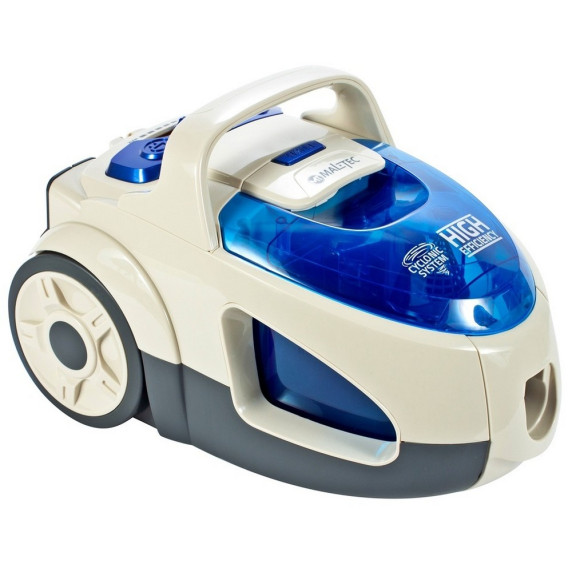 Vysávač 12 v 1, 800 W MalTec TURBO CYCLONE 4200 WT - bielo-modrý