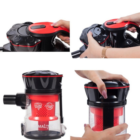 Porszívó VERTICAL TURBO CYCLONE 600W 5 az 1-ben MalTec