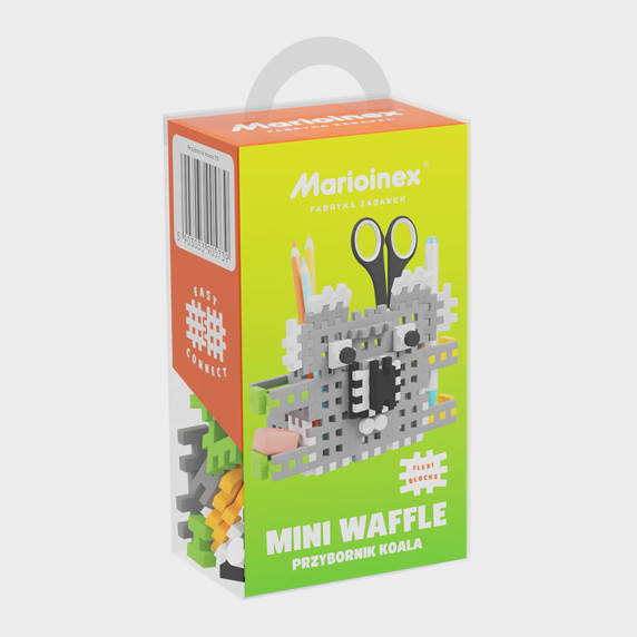 Építőkészlet Asztalrendezők koala 70 darabos Marioinex MINI WAFFLE