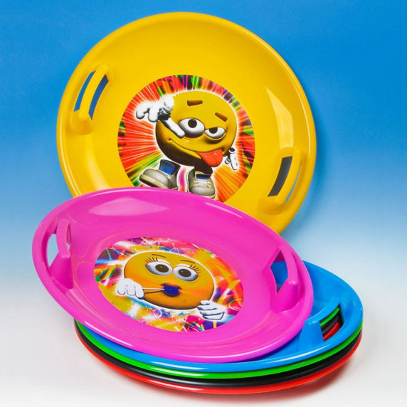 Sanie disc - 60 cm - albastru - Inlea4Fun