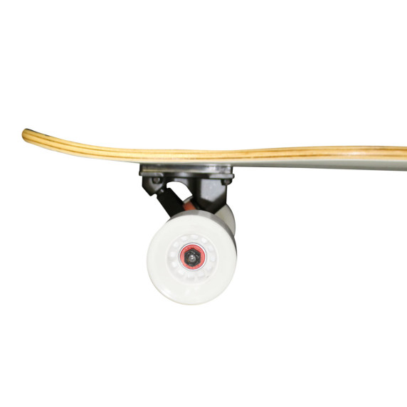 Longboard MASTER 42" dancing style - white wood