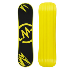 Snow skate MASTER Sky Board - čierno-žltý - 