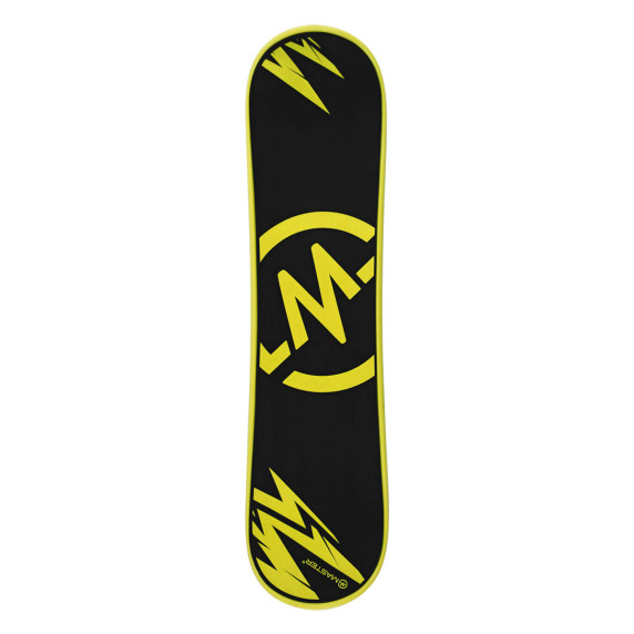 Snow skate MASTER Sky Board - čierno-žltý