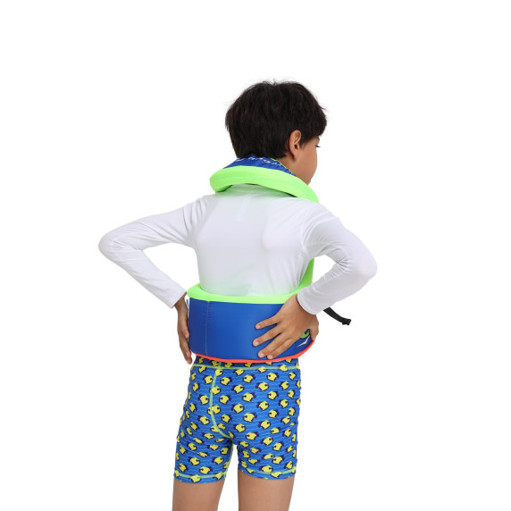 Vestă de înot din spumă pentru copii MASTER Evee 25–35 kg – albastră