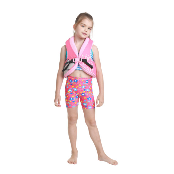 Vestă de înot din spumă pentru copii MASTER Evee 25–35 kg – roz