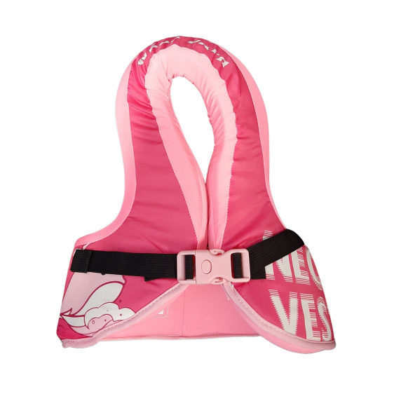 Vestă de înot din spumă pentru copii MASTER Evee 25–35 kg – roz