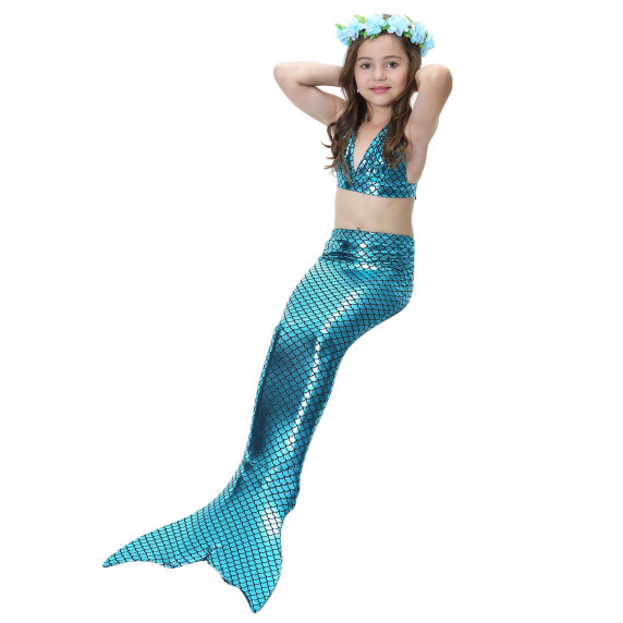 Kostým a plavky morská panna MASTER Ariel - 150 cm