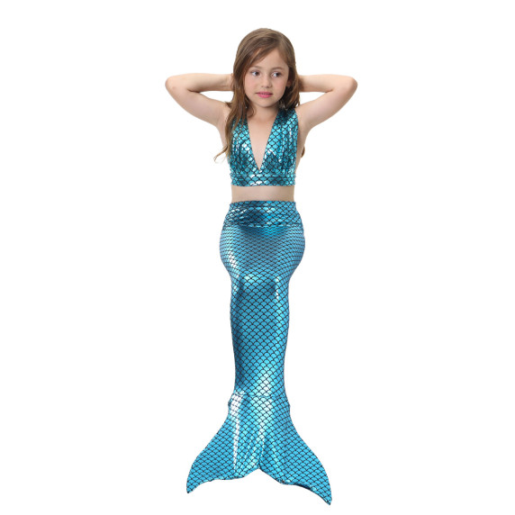 Kostým a plavky morská panna MASTER Ariel - 150 cm
