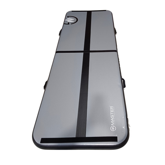 Airtrack MASTER Saltea gonflabilă 200 x 100 x 10 cm - antracit - negru