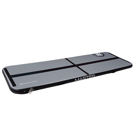 Airtrack MASTER Saltea gonflabilă 200 x 100 x 10 cm - antracit - negru