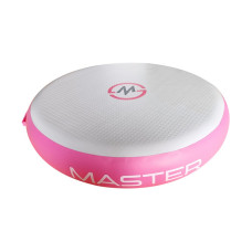 Airspot MASTER trambulină, diametru 100 x 20 cm – gri – roz - 