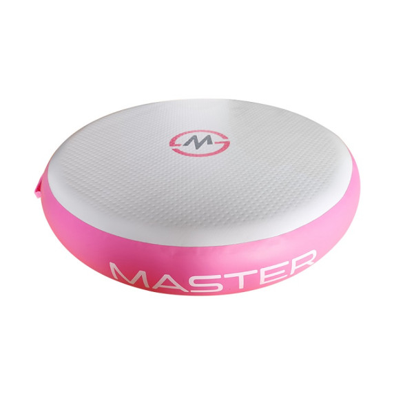 Airspot MASTER trambulină, diametru 100 x 20 cm – gri – roz