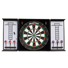 MASTER alumínium szekrény céllappal és darts nyilakkal - 