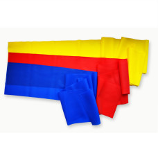 Fitnesz erősítő gumiszalag, gumipánt MASTER 1200x150x0,45 mm - Piros - 