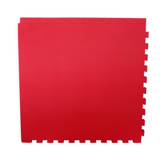 Saltea Tatami Taekwondo MASTER 100x100x3 cm – roșu/albastru