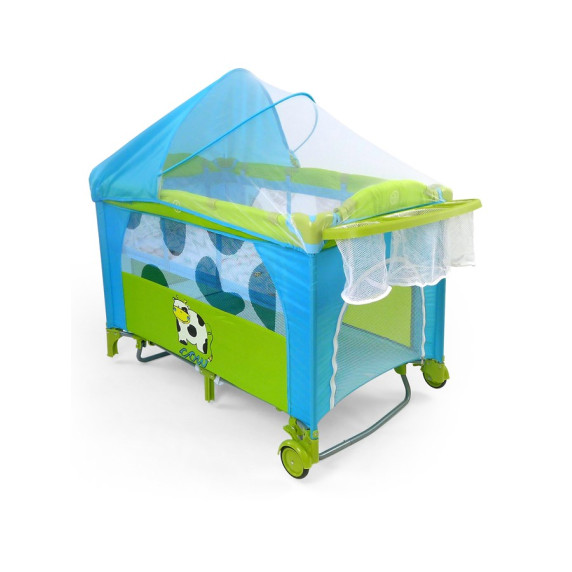 Cestovná postieľka Milly Mally Mirage Deluxe cow