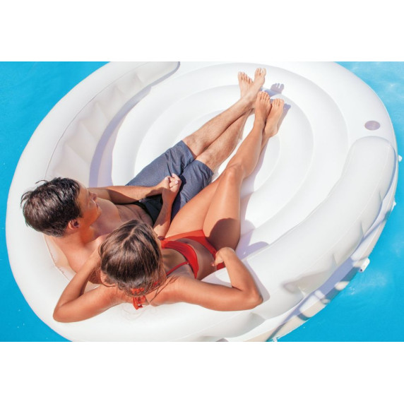 Felfújható úszósziget  CANOPY ISLAND LOUNGE  199x150cm INTEX 58292