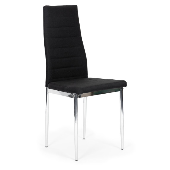 Étkezőszék fém lábakkal 4 db  MS-DC855-C-4 BLACK ModerHome - fekete