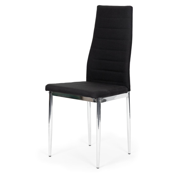 Étkezőszék fém lábakkal 4 db  MS-DC855-C-4 BLACK ModerHome - fekete