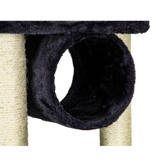 Macskakaparófa 92 cm MODERN HOME - Fekete