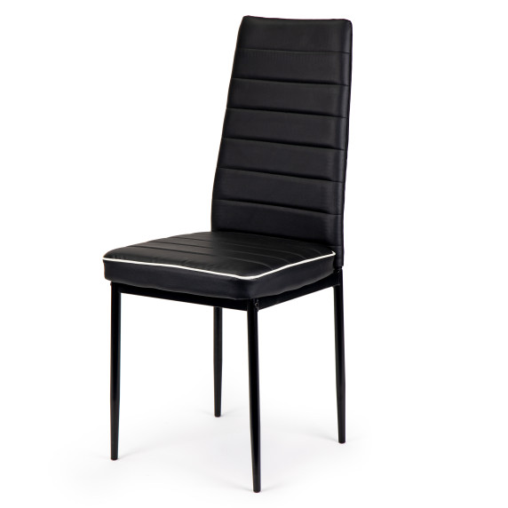 Étkezőszék 4 db KT-Y616 BLACK  ModernHome - fekete