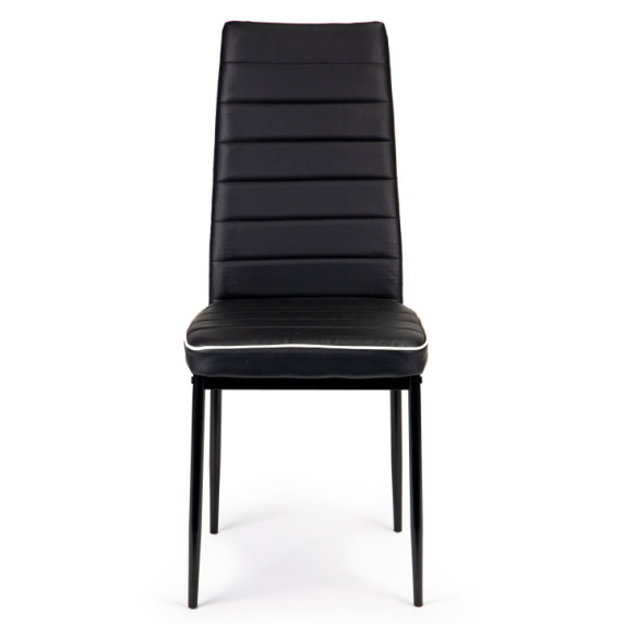 Étkezőszék 4 db KT-Y616 BLACK  ModernHome - fekete